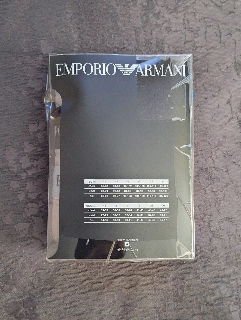 Emporio Armani 3-Pack Boxer Briefs in White, Gray, Beige